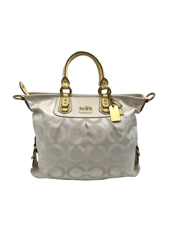 Coach Handbags - Coach Off -White Madison Sabrina Satchel Bag